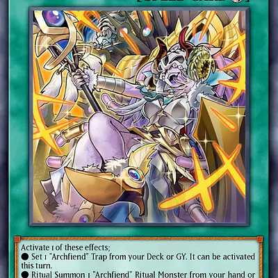 Archfiend's Usurpation (Near Mint) imagen principal