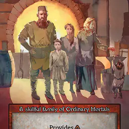 Blacksmith Family (Near Mint) - Master