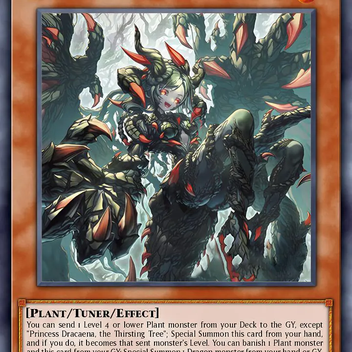 Princess Dracaena, the Thirsting Tree (Near Mint) - Master