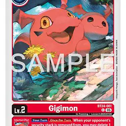 Gigimon (Near Mint) - Master