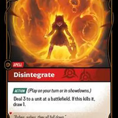 Disintegrate (Near Mint) imagen principal