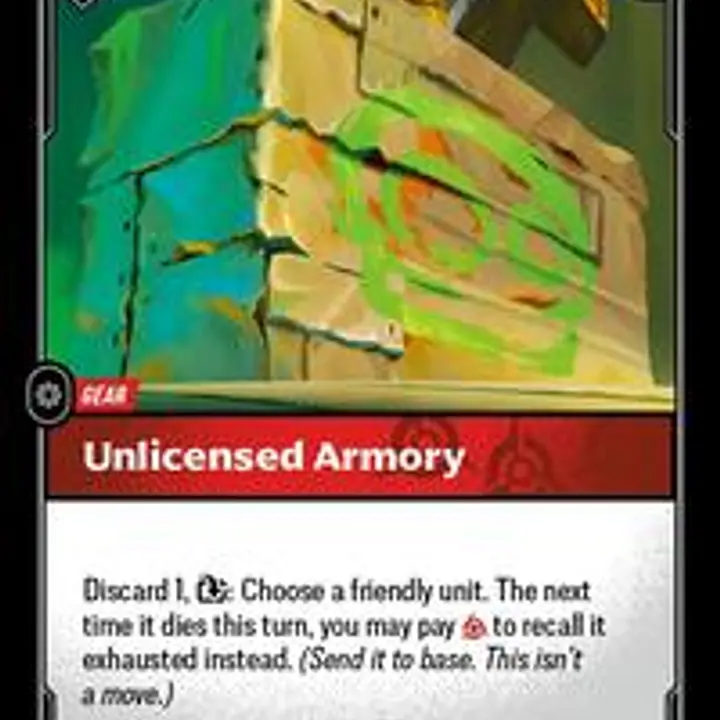 Unlicensed Armory - Master