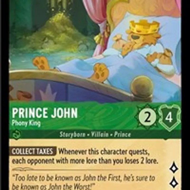 Prince John - Phony King (Near Mint) - Master
