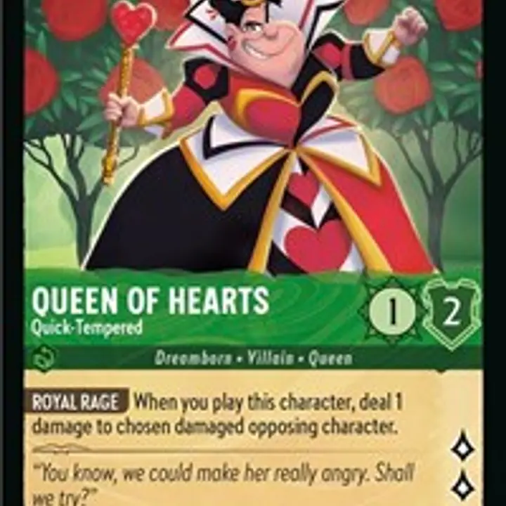 Queen of Hearts - Quick-Tempered (Near Mint) - Master