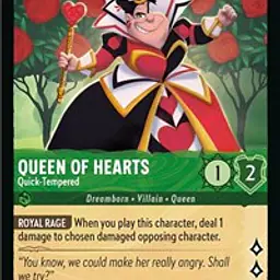 Queen of Hearts - Quick-Tempered (Near Mint) - Master