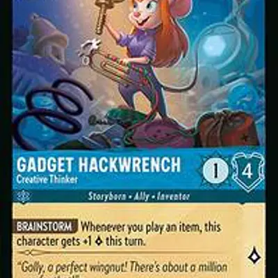 Gadget Hackwrench - Creative Thinker (Near Mint) imagen principal