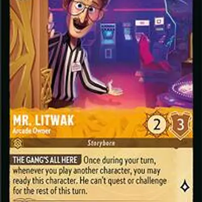 Mr. Litwak - Arcade Owner (Near Mint) imagen principal