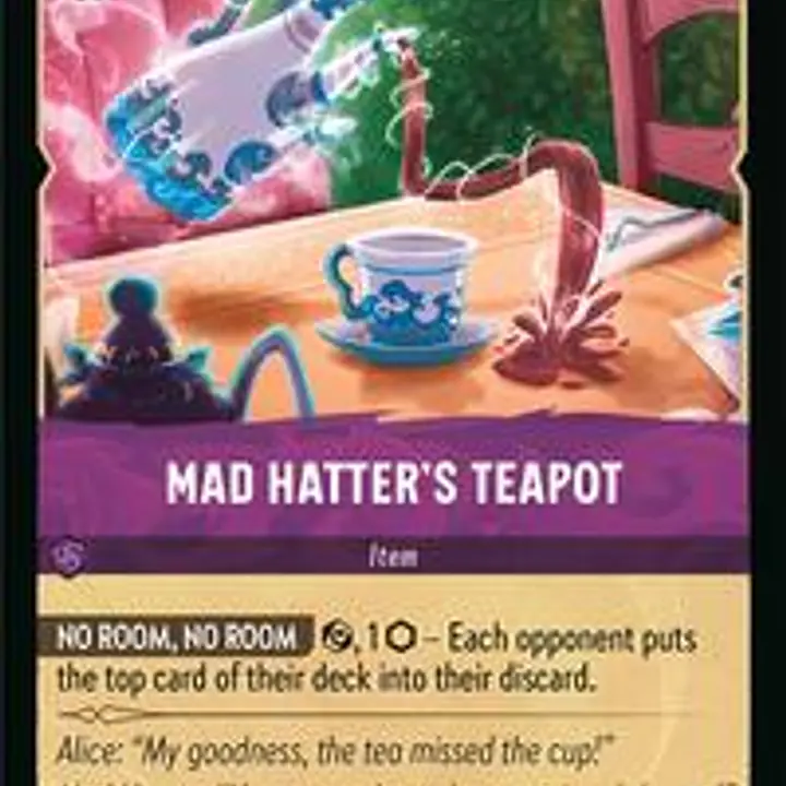 Mad Hatter's Teapot (Near Mint) - Master