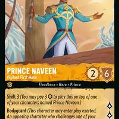 Prince Naveen - Vigilant First Mate (Near Mint) imagen principal
