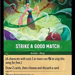 Strike a Good Match (Near Mint) - Master