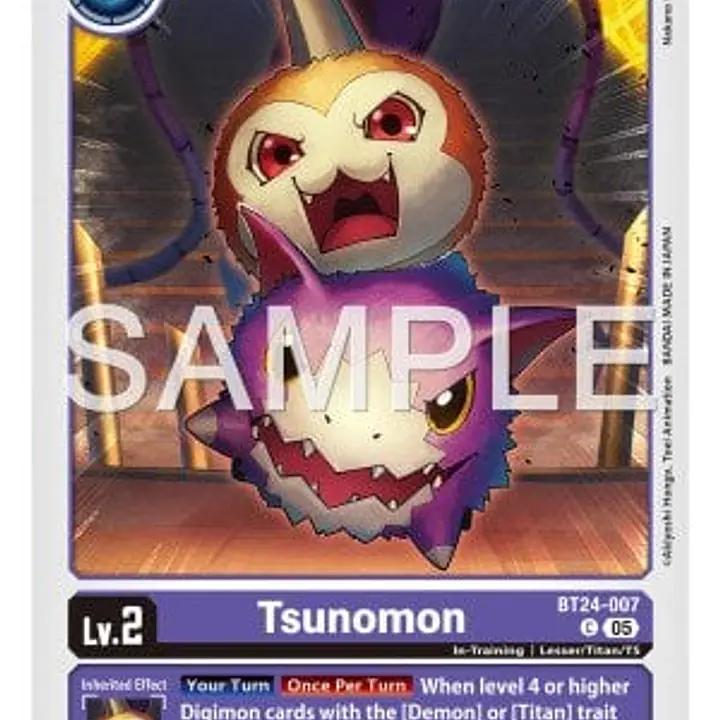 Tsunomon (Near Mint) - Master