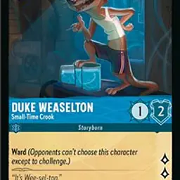 Duke Weaselton - Small-Time Crook (Near Mint) - Master