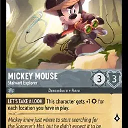 Mickey Mouse - Stalwart Explorer (Near Mint) - Master