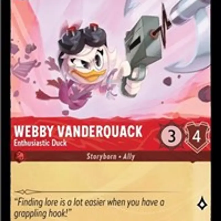 Webby Vanderquack - Enthusiastic Duck - Master