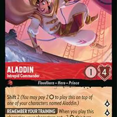 Aladdin - Intrepid Commander (Near Mint) imagen principal