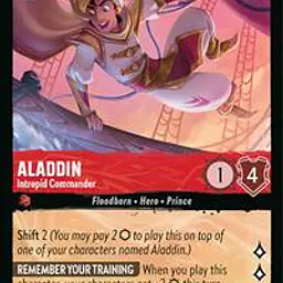 Aladdin - Intrepid Commander (Near Mint) - Master