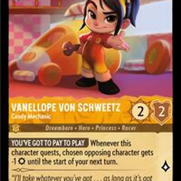 Vanellope von Schweetz - Candy Mechanic (Near Mint) - Master