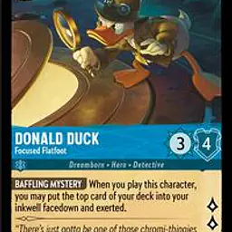 Donald Duck - Focused Flatfoot (Near Mint) - Master