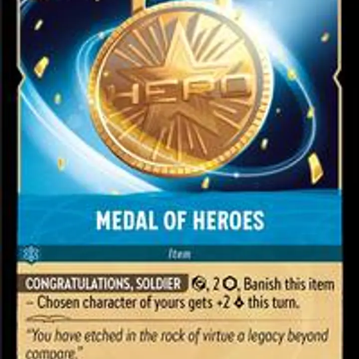 Medal of Heroes (Near Mint) - Master