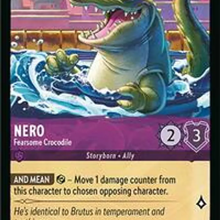 Nero - Fearsome Crocodile (Near Mint) - Master