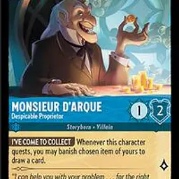 Monsieur D'Arque - Despicable Proprietor - Master