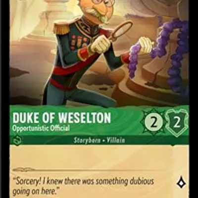 Duke of Weselton - Opportunistic Official (Near Mint) imagen principal