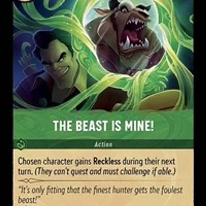 The Beast is Mine! (Near Mint) - Master