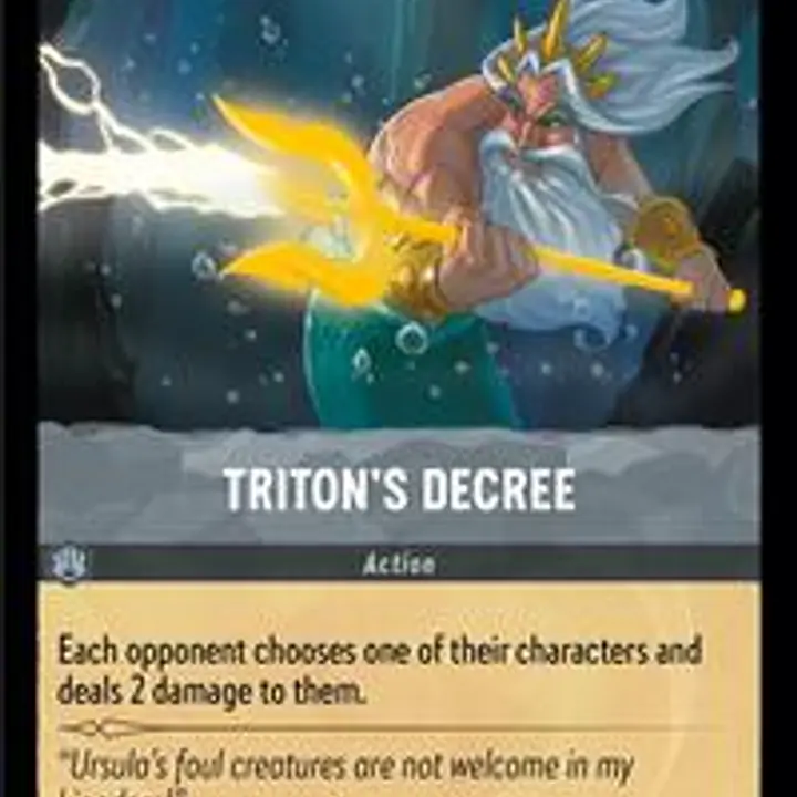 Triton's Decree (Near Mint) - Master