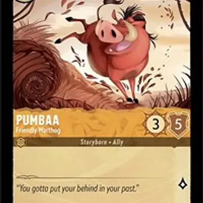 Pumbaa - Friendly Warthog (Near Mint) imagen principal