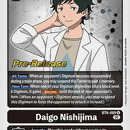 Daigo Nishijima (Pre-Release) - Master