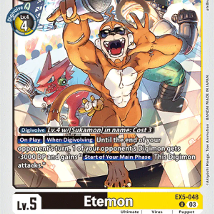 Etemon (Near Mint) - Master