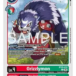 Grizzlymon - Master