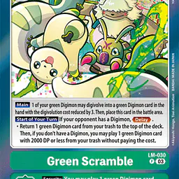 Green Scramble - Master