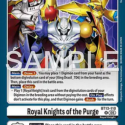 Royal Knights of the Purge (Reprint) - Master