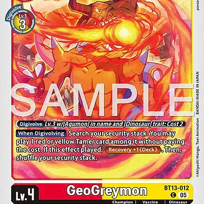 GeoGreymon (Reprint) imagen principal