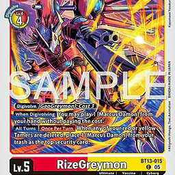RizeGreymon (Reprint) - Master