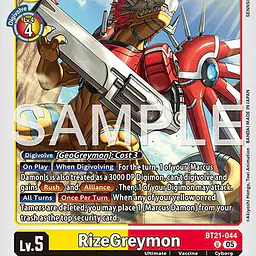 RizeGreymon (Reprint) - Master