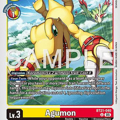 Agumon (Reprint) imagen principal