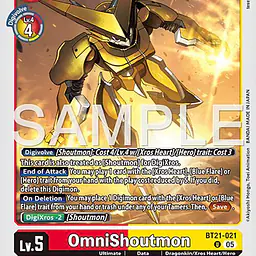 OmniShoutmon (Reprint) - Master