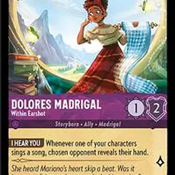 Dolores Madrigal - Within Earshot - Master