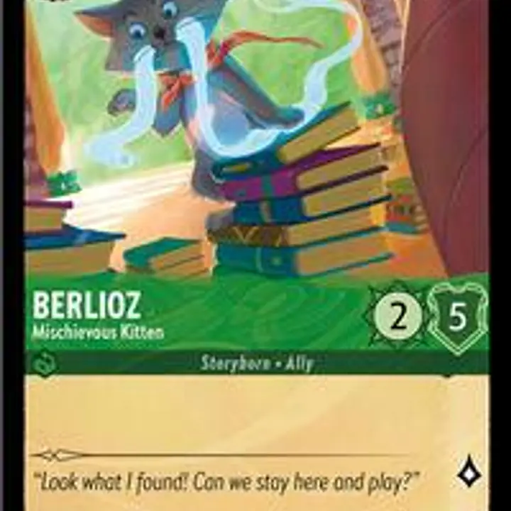 Berlioz - Mischievous Kitten - Master