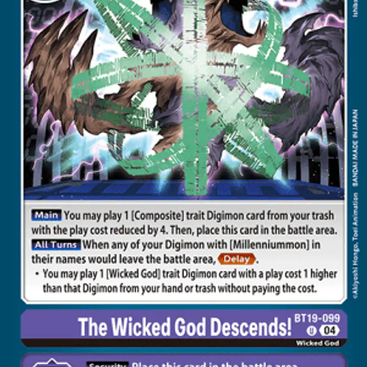 The Wicked God Descends! - Master