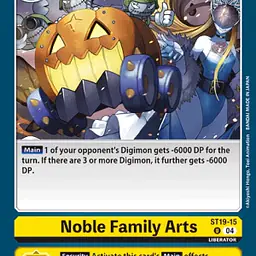 Noble Family Arts - Master
