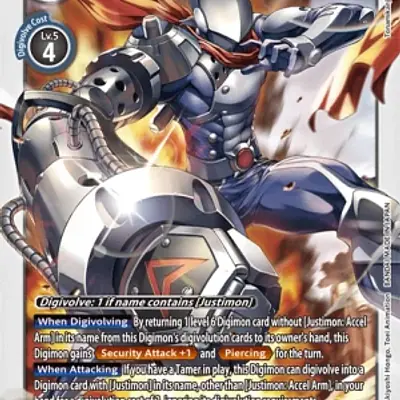 Justimon: Accel Arm imagen principal
