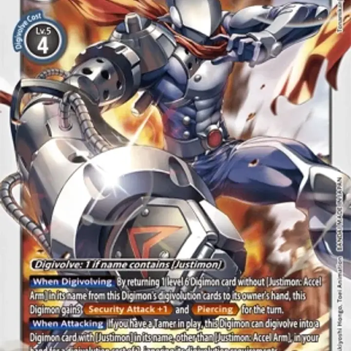 Justimon: Accel Arm - Master