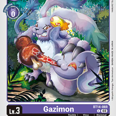 Gazimon imagen principal