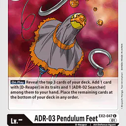 ADR-03 Pendulum Feet - Master