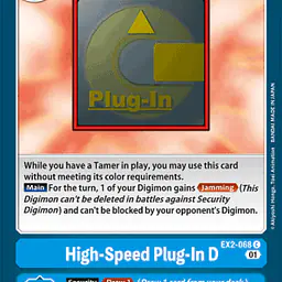 High-Speed Plug-In D - Master