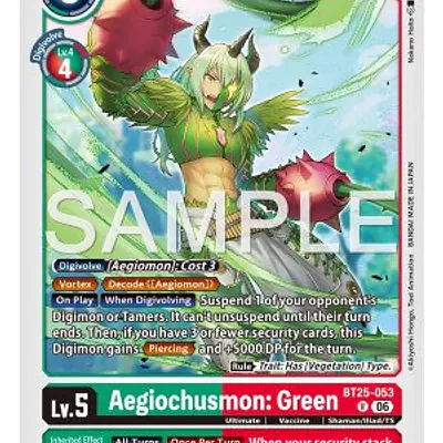 Aegiochusmon: Green imagen principal