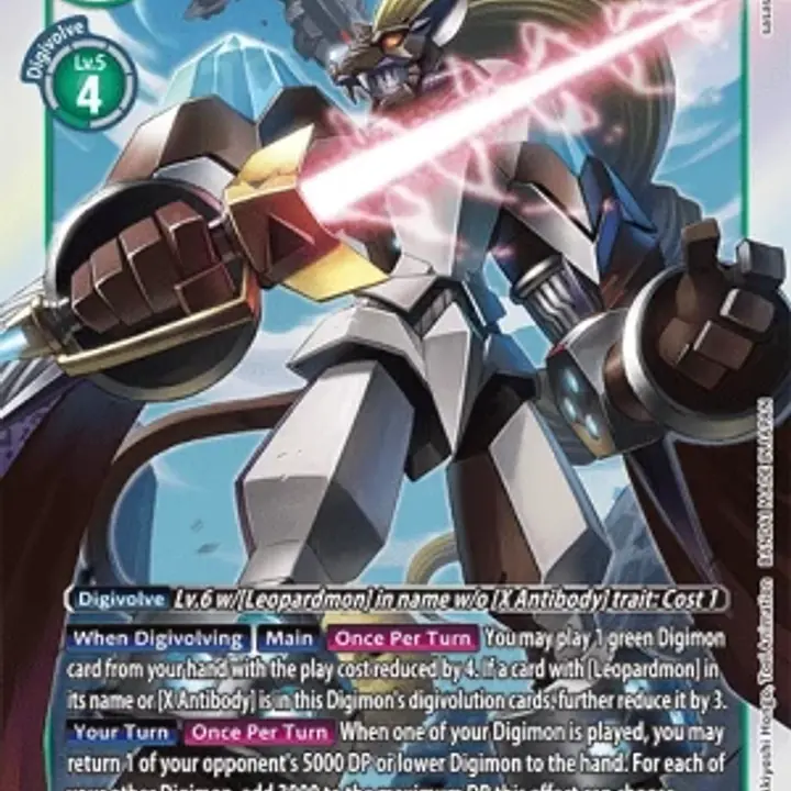 Leopardmon (X Antibody) - Master